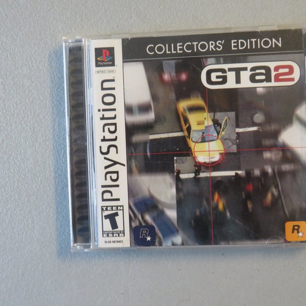 Grand Theft Auto For PS1 GTA 2  Collector's Edition